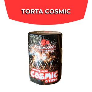 TORTA x 8 TIROS COSMIC